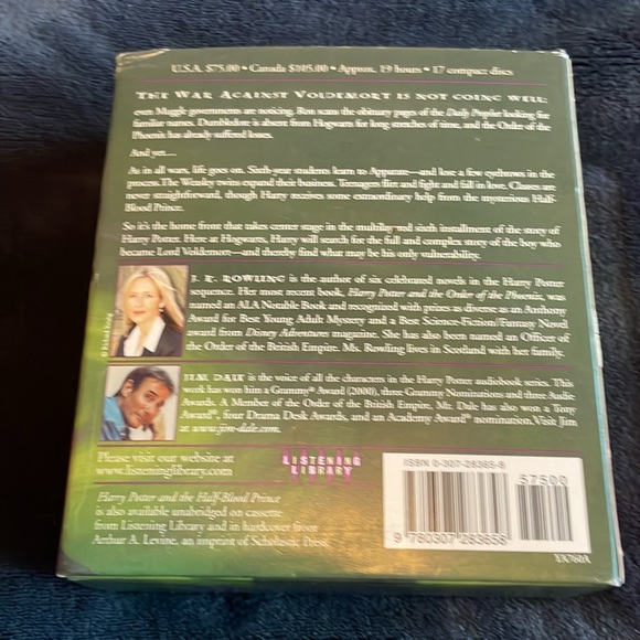 Harry Potter and the Half Blood Prince book on cd JK Rowling 17 cd set - Picture 2 of 16